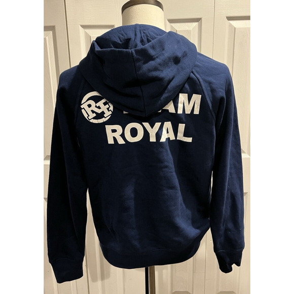 Royal Racing Hoodie Made By League‎ Brand Medium - Picture 2 of 4